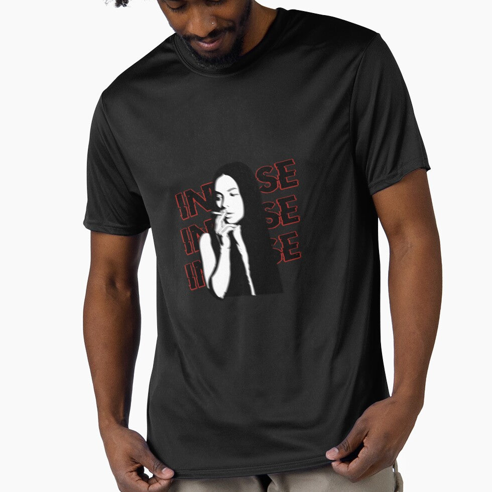 INVRSE Cigarette Silhouette-Dark Aesthetic Y2K Graphic by INVRSE