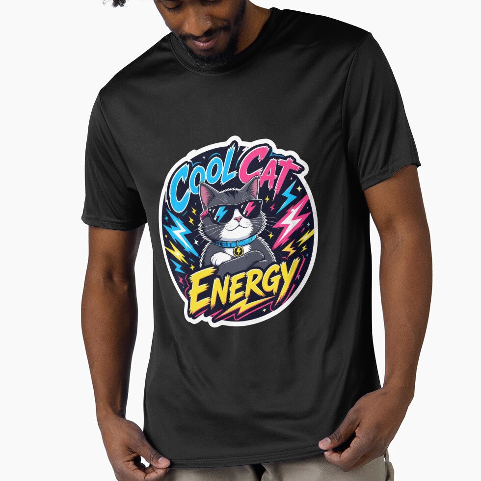 Cool cat with a lot of energy by JC Art Creations