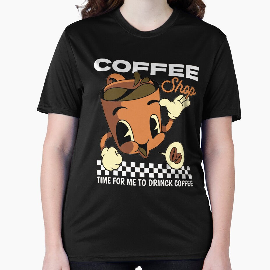 Time for Me to Drink Coffee – Motivational Coffee Lover Design2 by fayrozelmasry