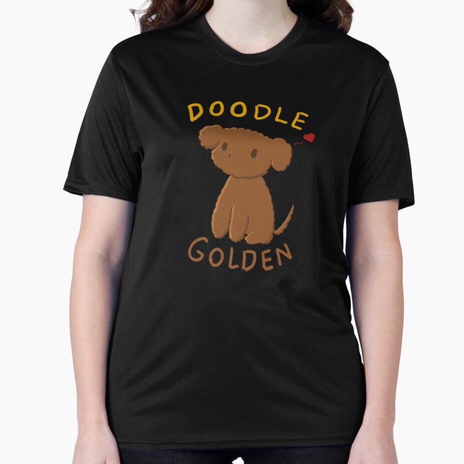 Golden Doodle but Doodle Golden by mochidough