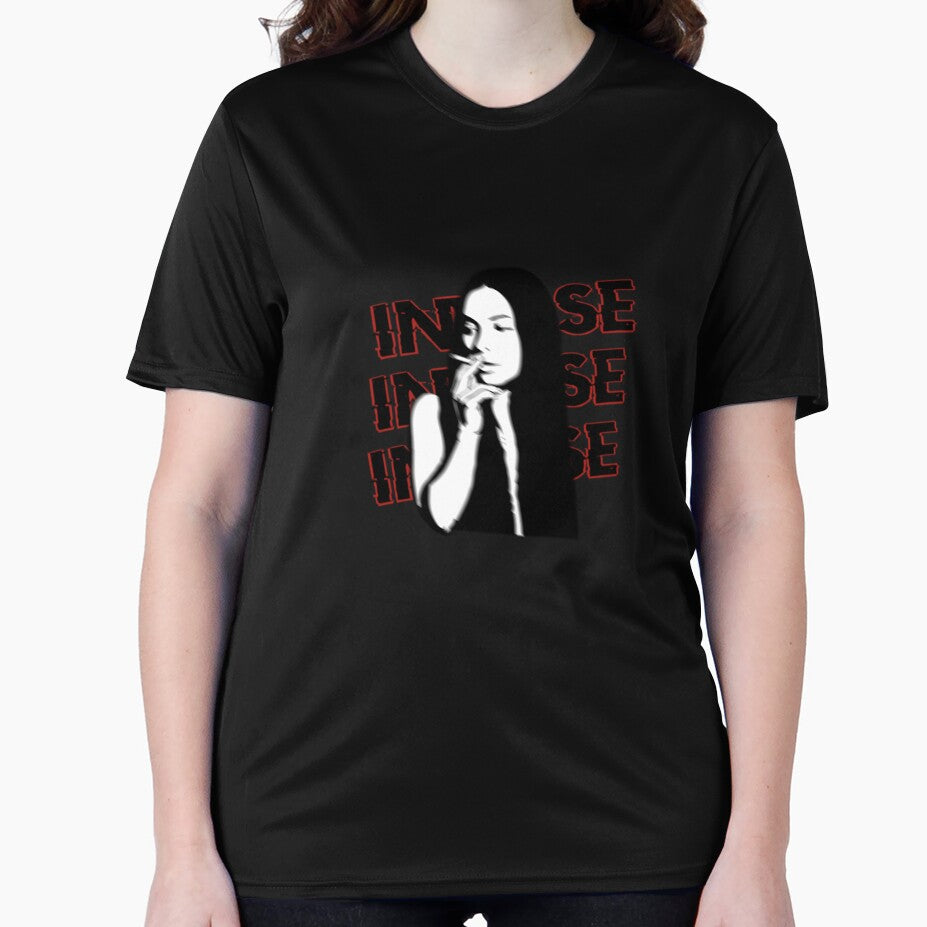 INVRSE Cigarette Silhouette-Dark Aesthetic Y2K Graphic by INVRSE