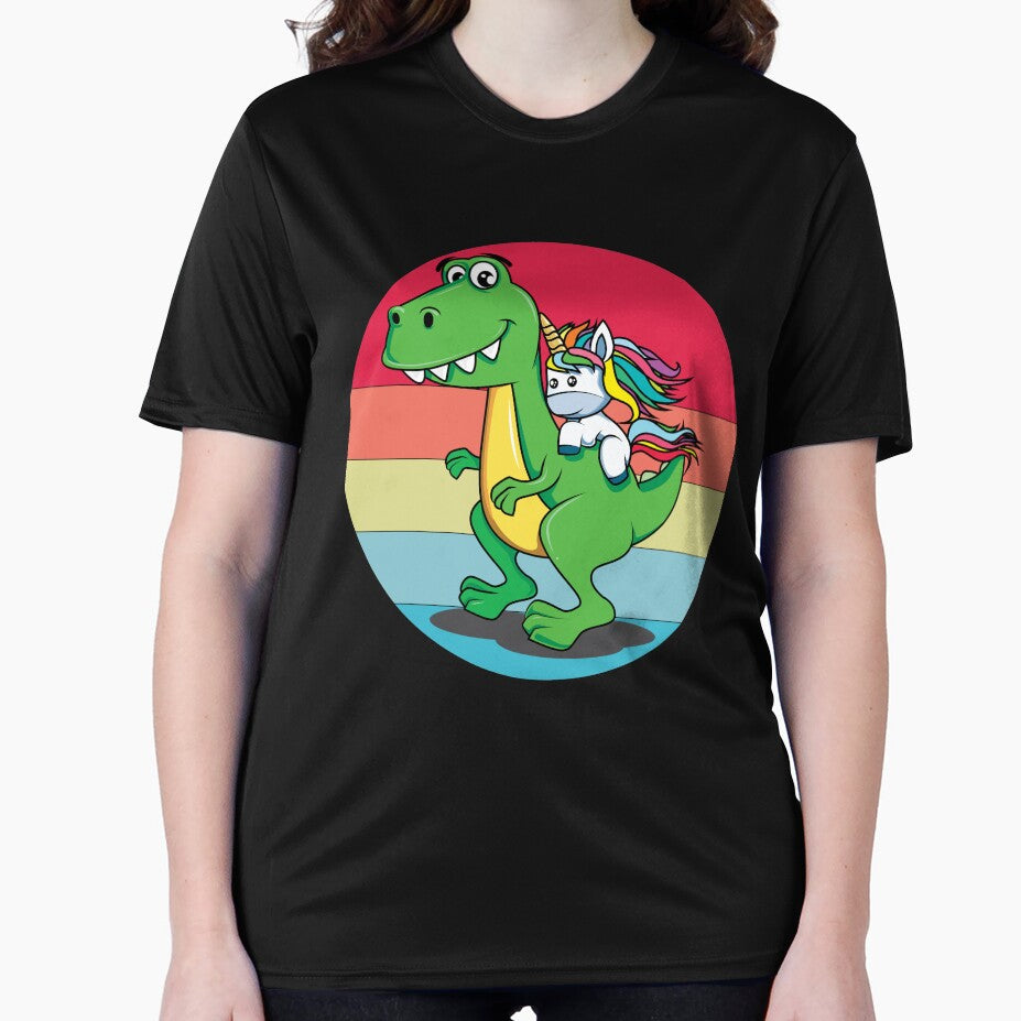Unicorn t-rex Slim Fit by unique things