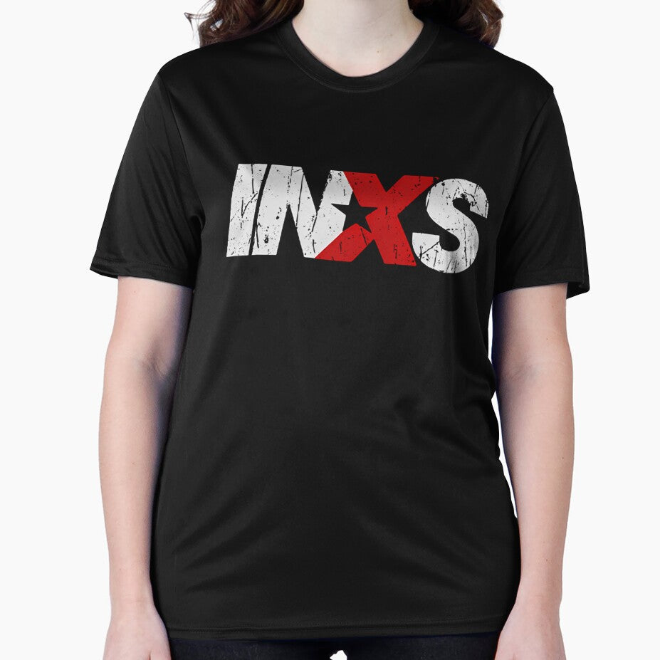 Inxs  Logo Vintage Illustration by ElsaScheffl