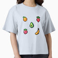 Pixel art fruit sticker pack by wonderxwander