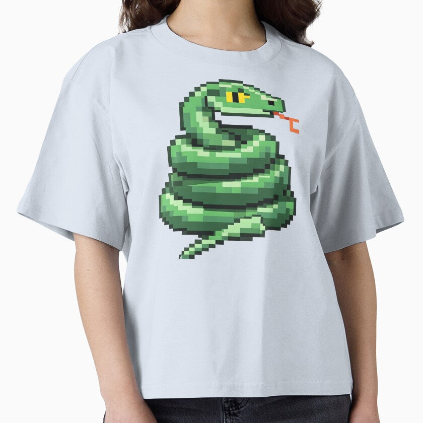 Pixel Snake – Retro 8-Bit Snake Pixel Art Gaming Design by onlin3boutiqu3