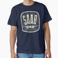 SAAB Car Vintage Retro Logo by Turboscope