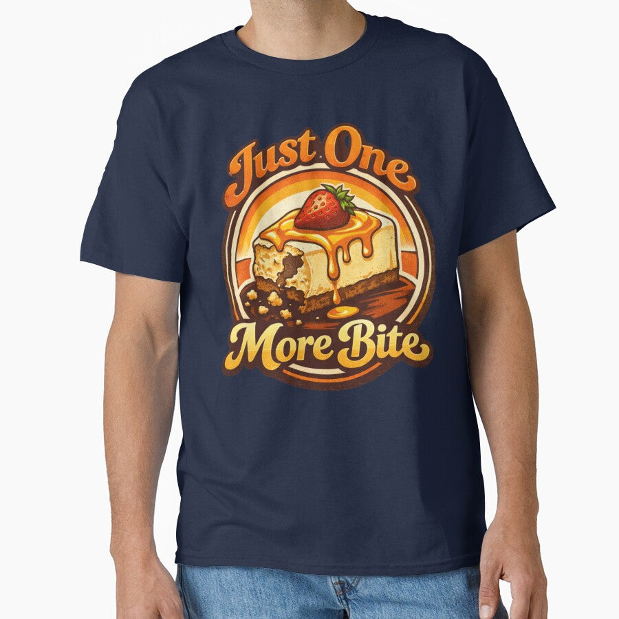 Just One More Bite – Funny Food Lover Snack Humor Design by rushaib