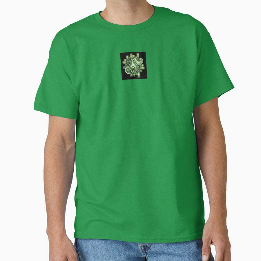 Green Ancient Talisman of Eternal Renewal by The Creeping Clover