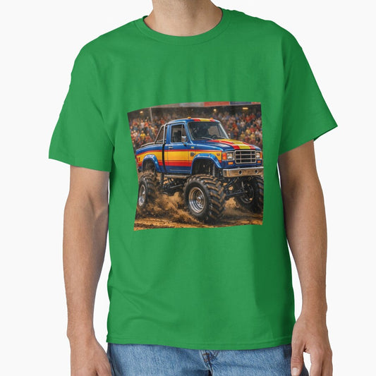 Old School Monster Truck by TinCatOutPost