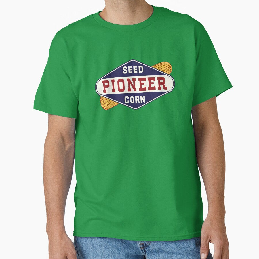 Vintage Pioneer Seed Corn emblem by retropetrol