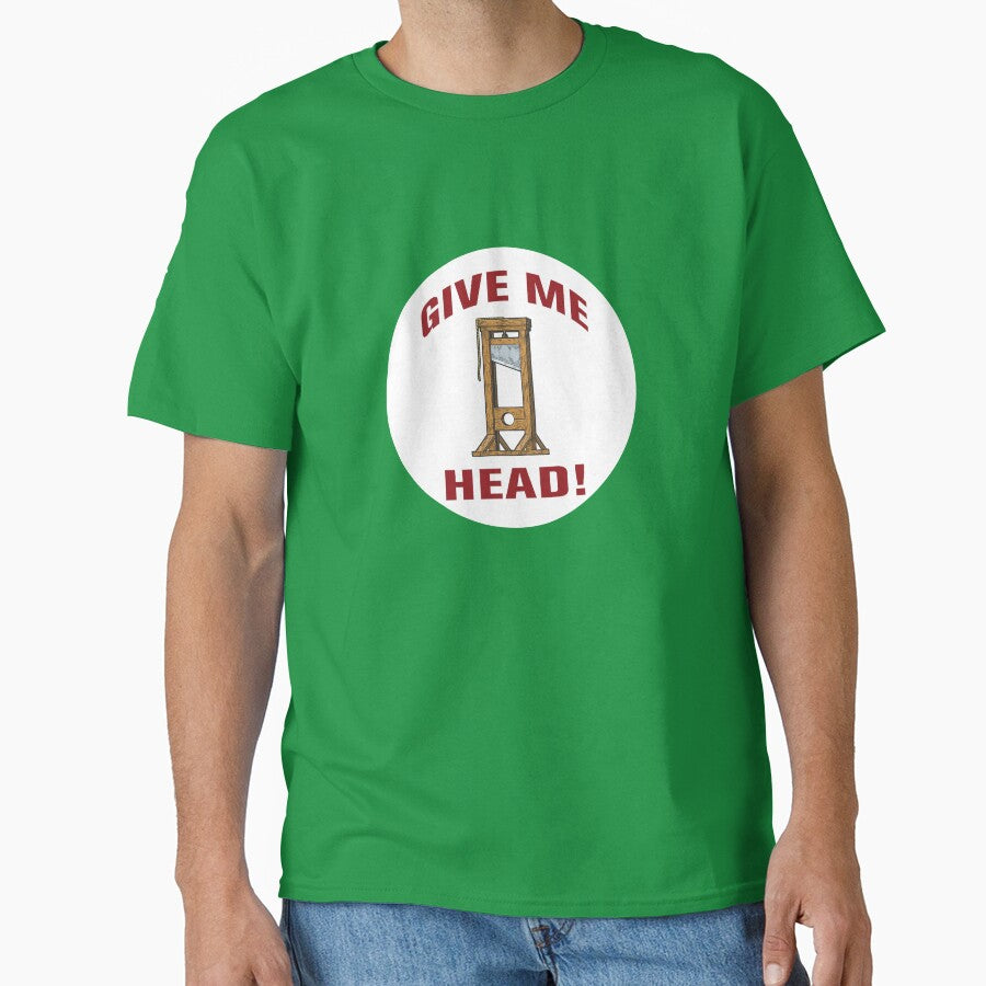 ive Me Head! – Dark Humor Guillotine Sticker by PIXEL POP DESIGNS - Beyond the Norm!