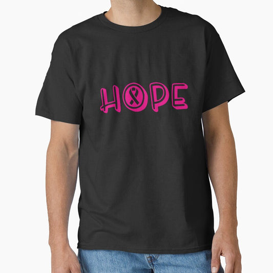 Hope Breast Cancer Awareness T-Shirt by AllStarMerch