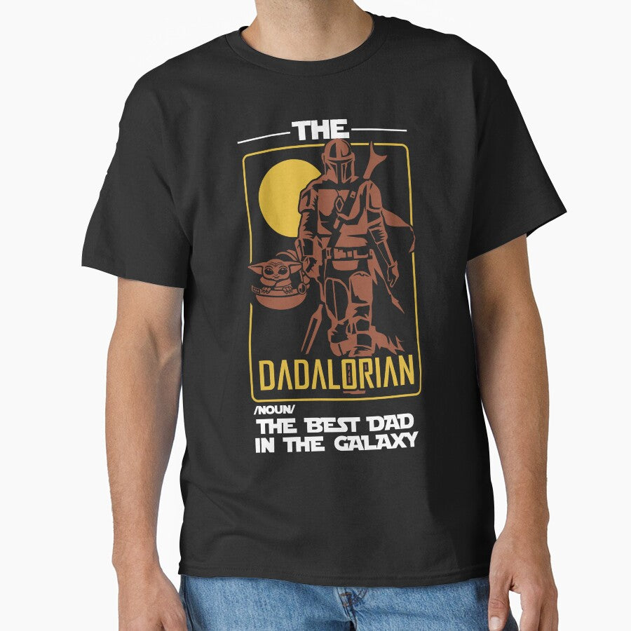 The Dadalorian The Best Dad In The Galaxy Funny Father's Day Gift by meowspring