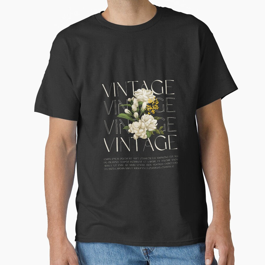 THE OPULENCE Vintage Floral Luxury Streetwear Design by THE_OPULENCE