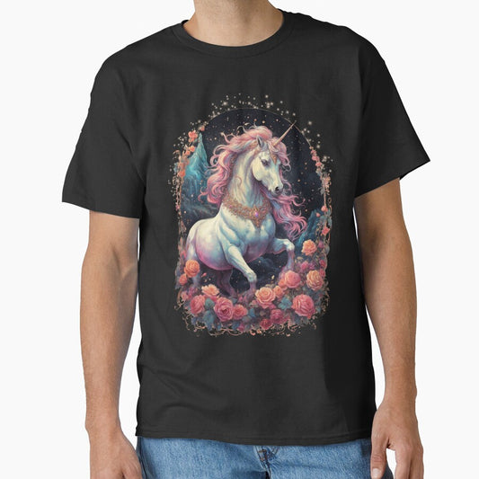 Retro Majestic Unicorn Unique Vintage Fantasy Design by VintageWildlife