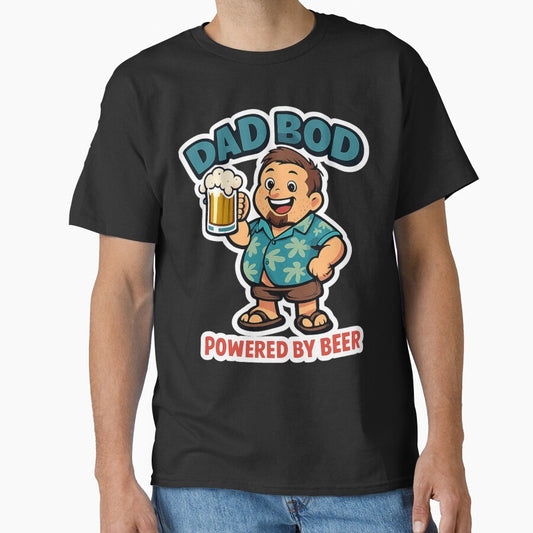 Dad Bod Powered By Beer And Bad Decisions by VaultInk
