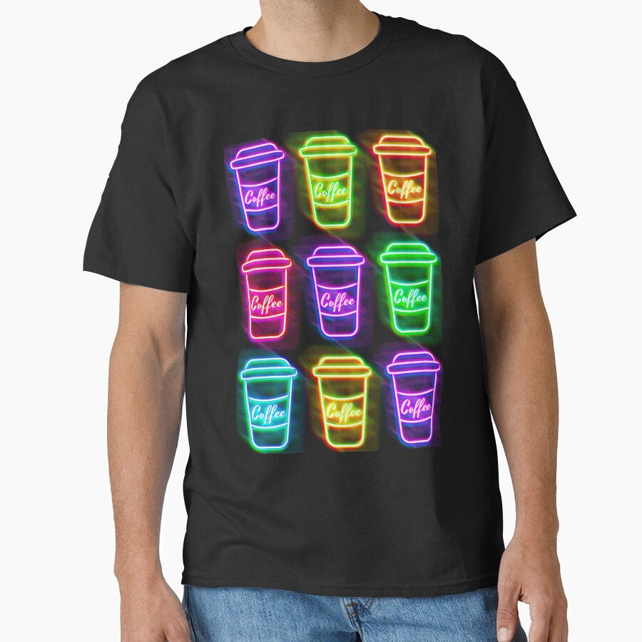 Neon Coffee Cups by JCGair