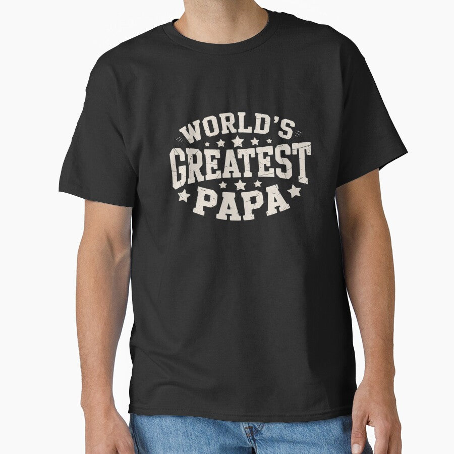 World's Greatest Papa Funny Dad Father's Day by FranzFriesen