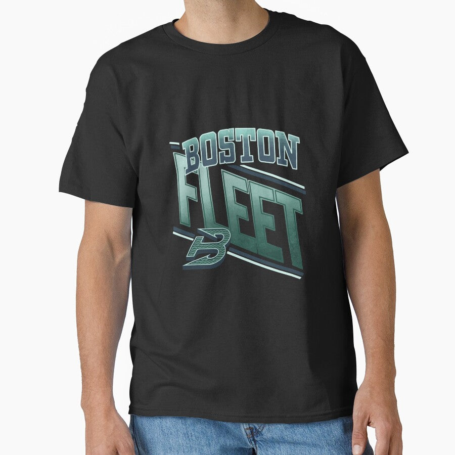 Vintage aesthetic pwhl Boston Fleet logo by Erika Dee