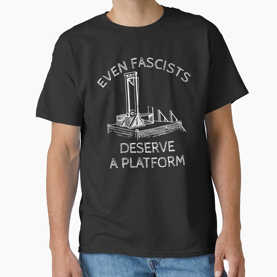 Even Fascists Deserve a Platform – Dark Political Satire by The Junto Shop