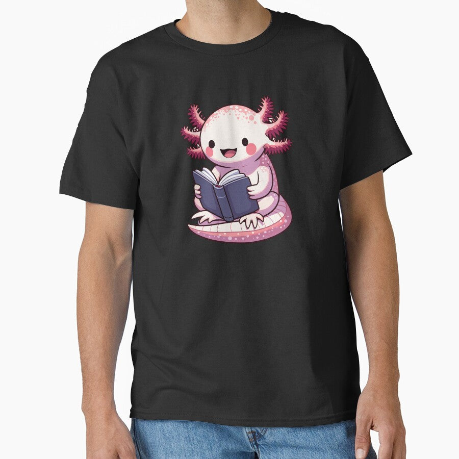 Bookworm Axolotl by WittyVibes