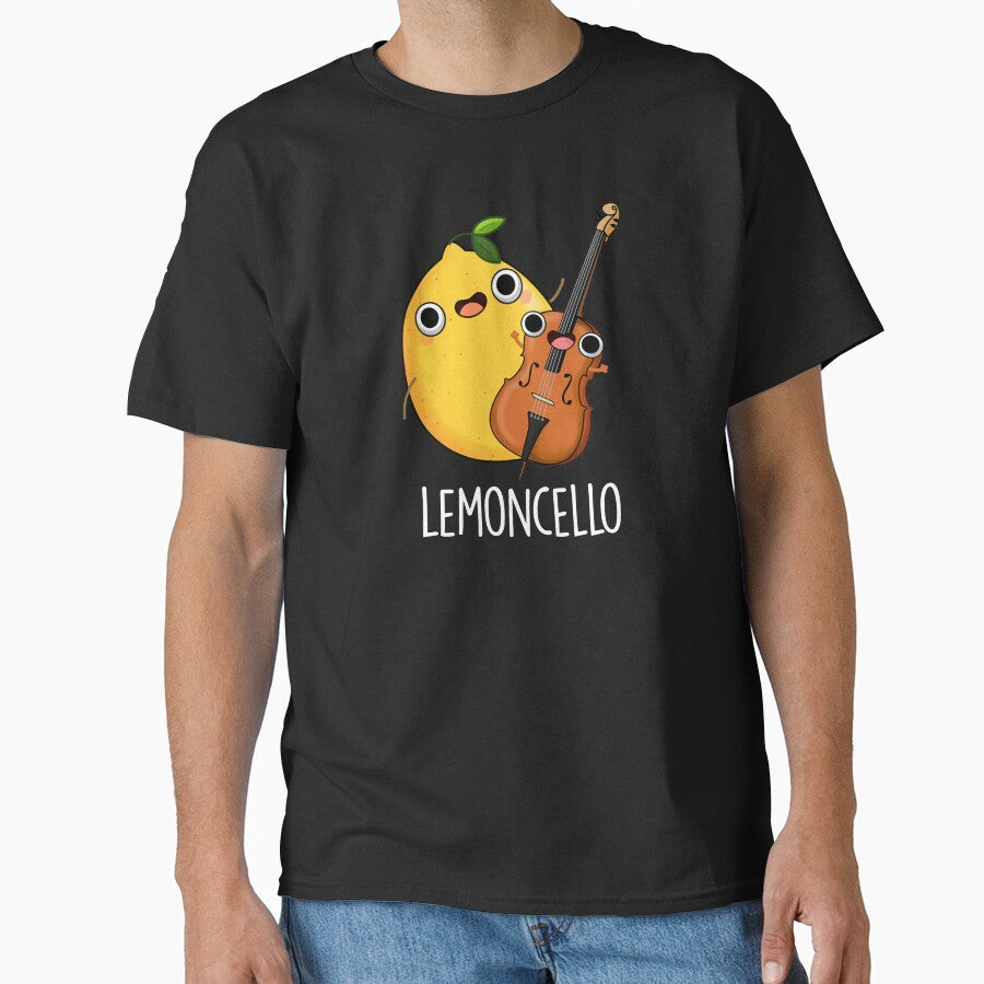 Lemoncello Funny Drink Puns (Dark BG) by punnybone
