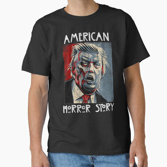 President Horror American Zombie Story Halloween Trump 2025 by chung2525