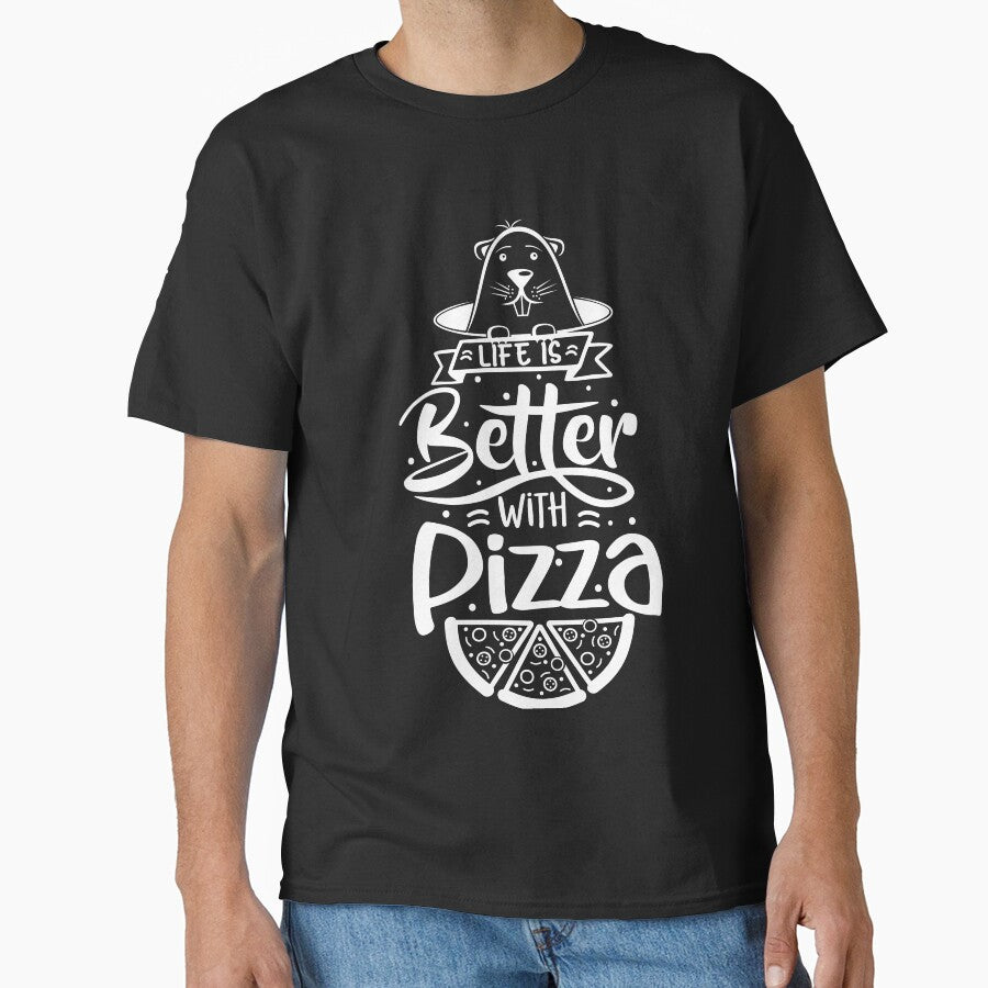Life is better with Pizza by Artistusha