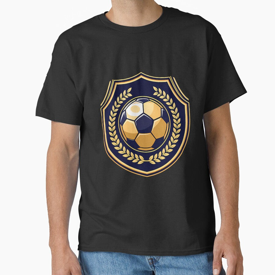Modern Golden Soccer Ball by Melkys Concepts
