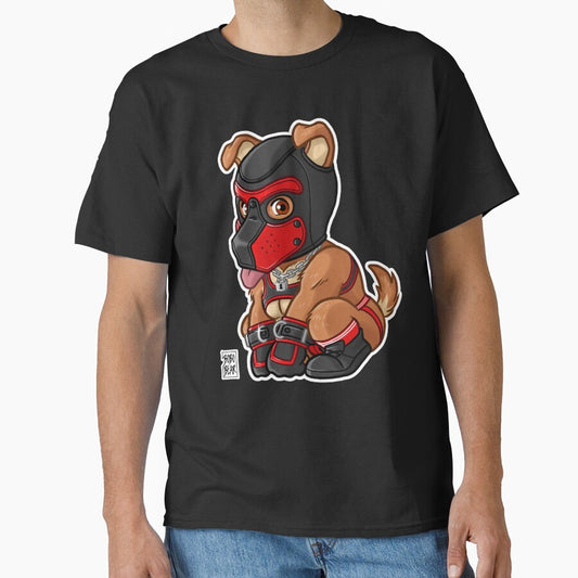 PLAYFUL PUPPY - RED MASK - BEARZOO SERIES by bobobear
