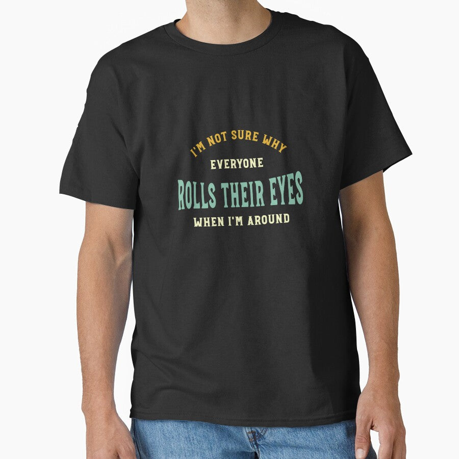 Funny Dad Joke Design Eye Rolls by whyitsme