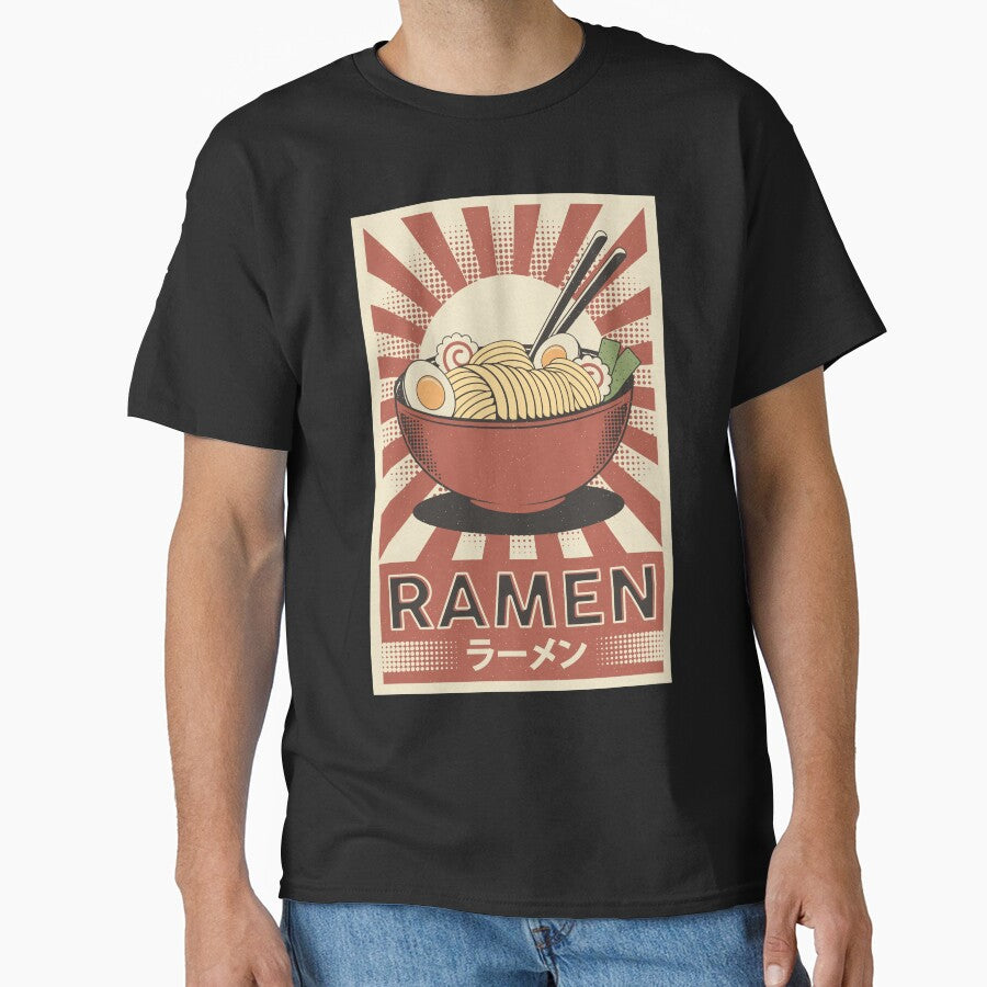 Retro Vintage Japanese Ramen Poster by nomu-nomu