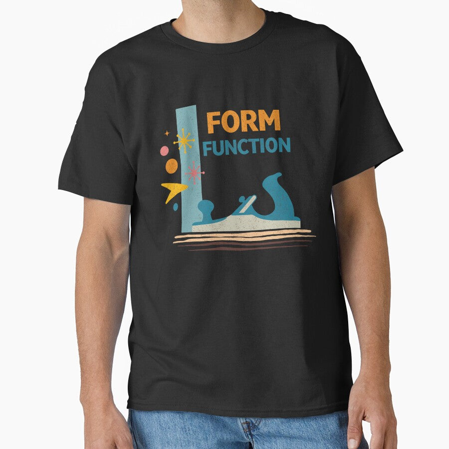 Form & Function Retro Woodworking Maker Design by ksrogersdesigns