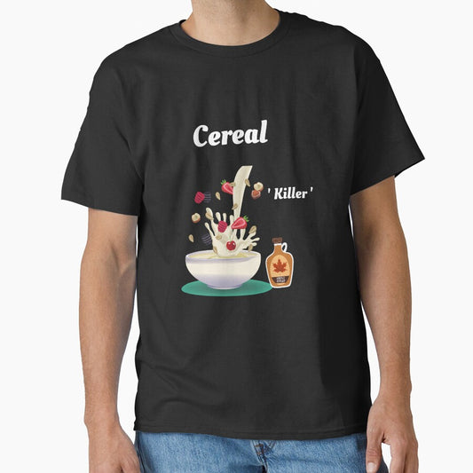 Cereal killer t shirt by WearNvibe