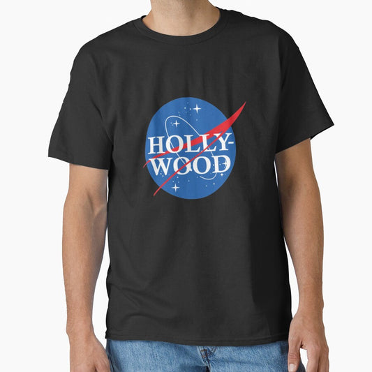 Nasa Hollywood Logo T-Shirt_3341222 by weekendfriends