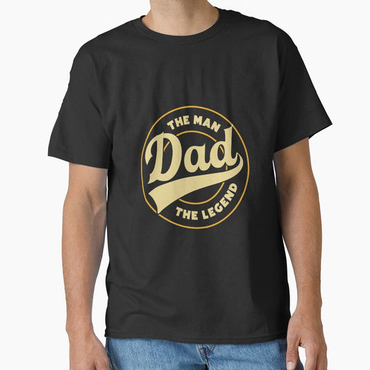 DAD man legend dad jokes funny fathers day papa pops birthday by w1ckerman