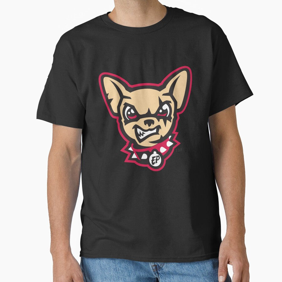 Vintage El Paso Chihuahuas- Defunct Logo T-Shirt by GeraldJMuniz