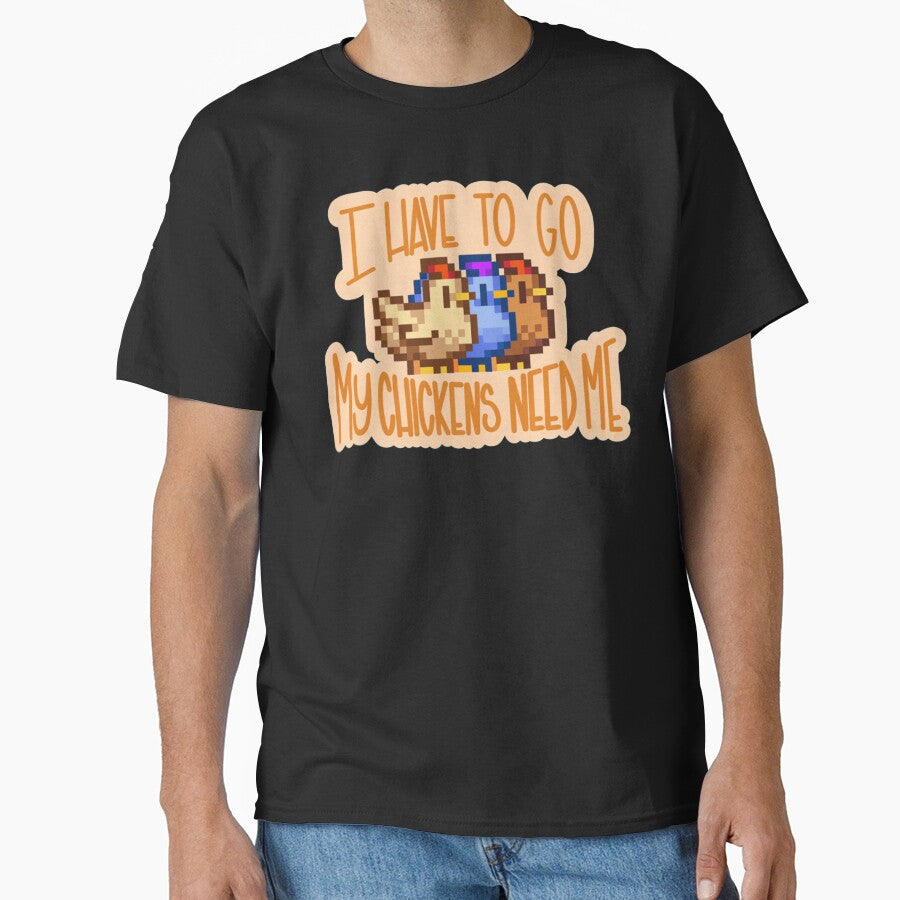 Stardew Valley chickens by boozyprintz