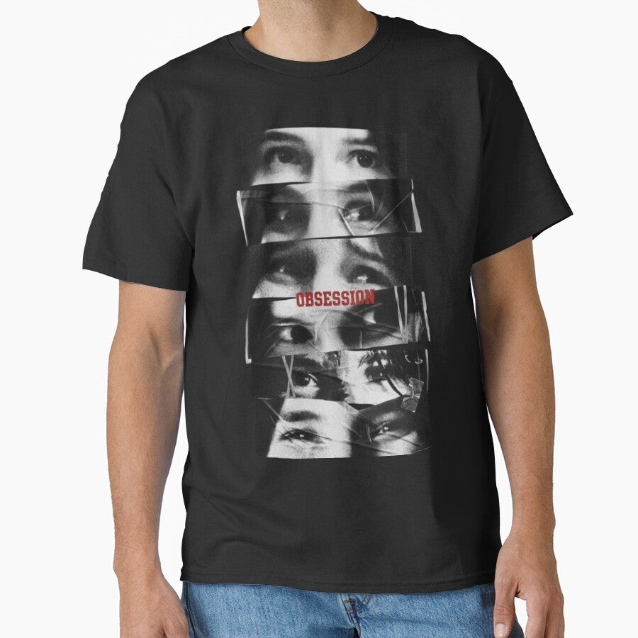 Eyes Of Obsession Dark Horror Classic T-Shirt by Young-Vibes