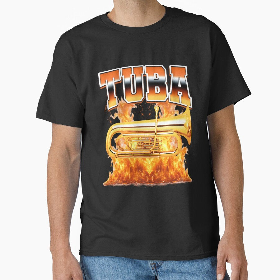 Tuba Instrument Tuba Player Tubist 90s Bootleg Style by PaulTSchafer