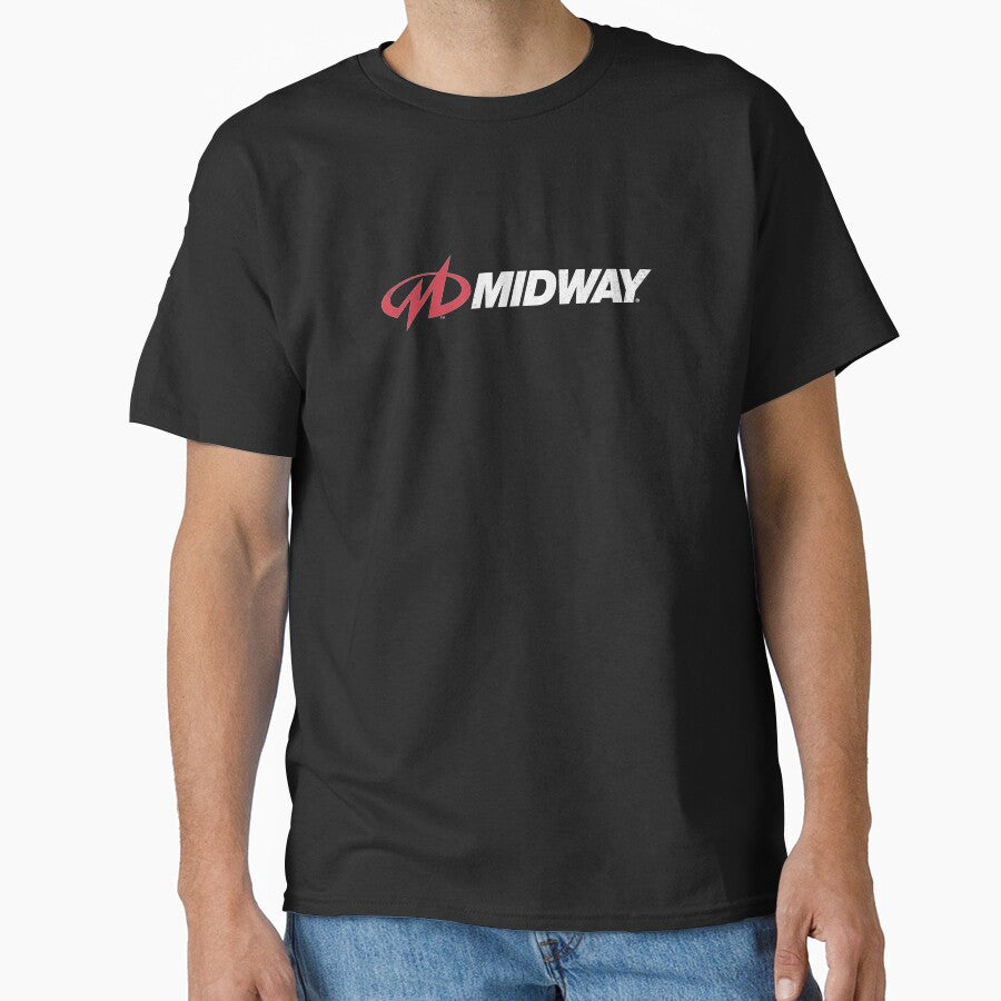 Midway Arcade inspired (weathered) T-Shirt / Print / Sticker Design (retro gaming series) by Mercy Apparel