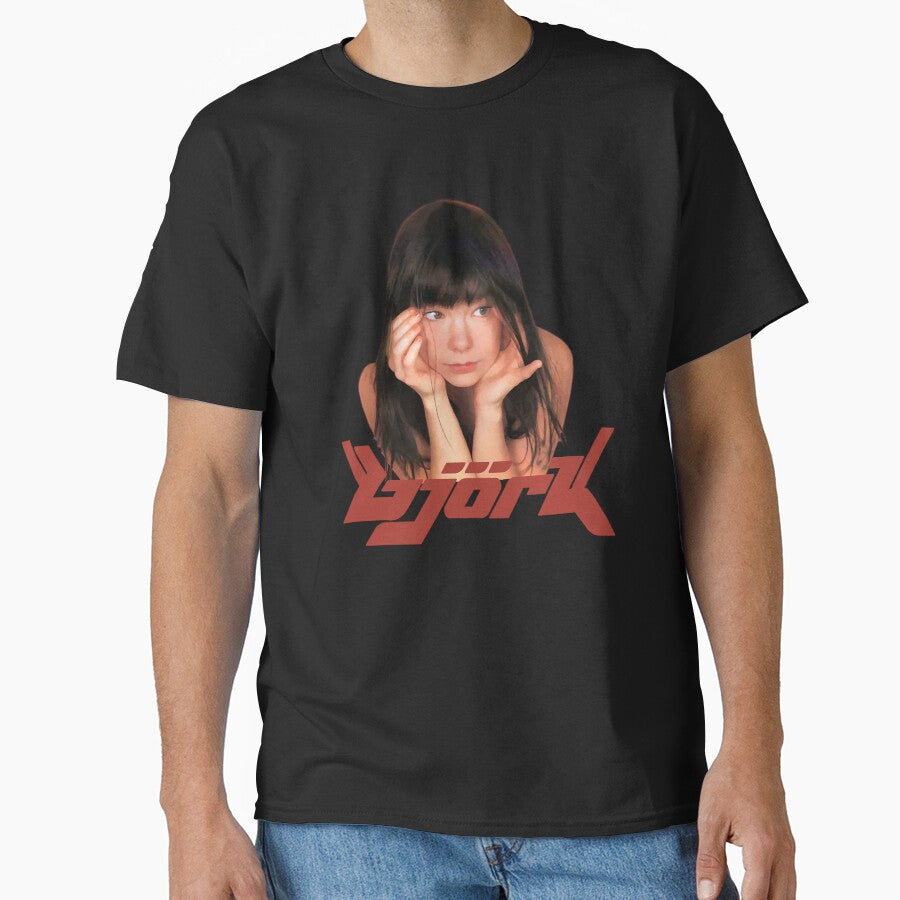 Retro Björk Tee by JordenPalmer