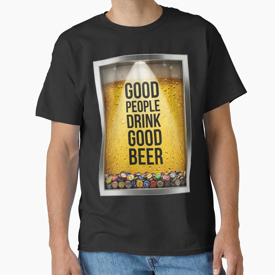 Good People Drink Good Beer by GoodOldVintage