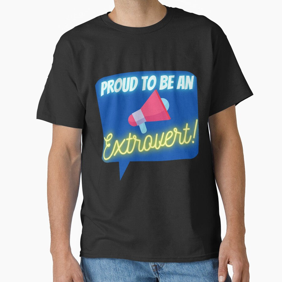 Extrovert design - Proud to be an Extrovert! by Brat-Cat-Shirts