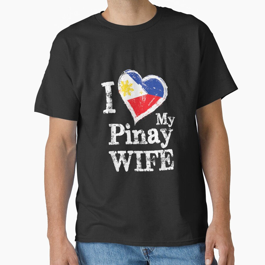 Mens I Love My Pinay Wife Philippines Filipino Pride by Laren-Fashion