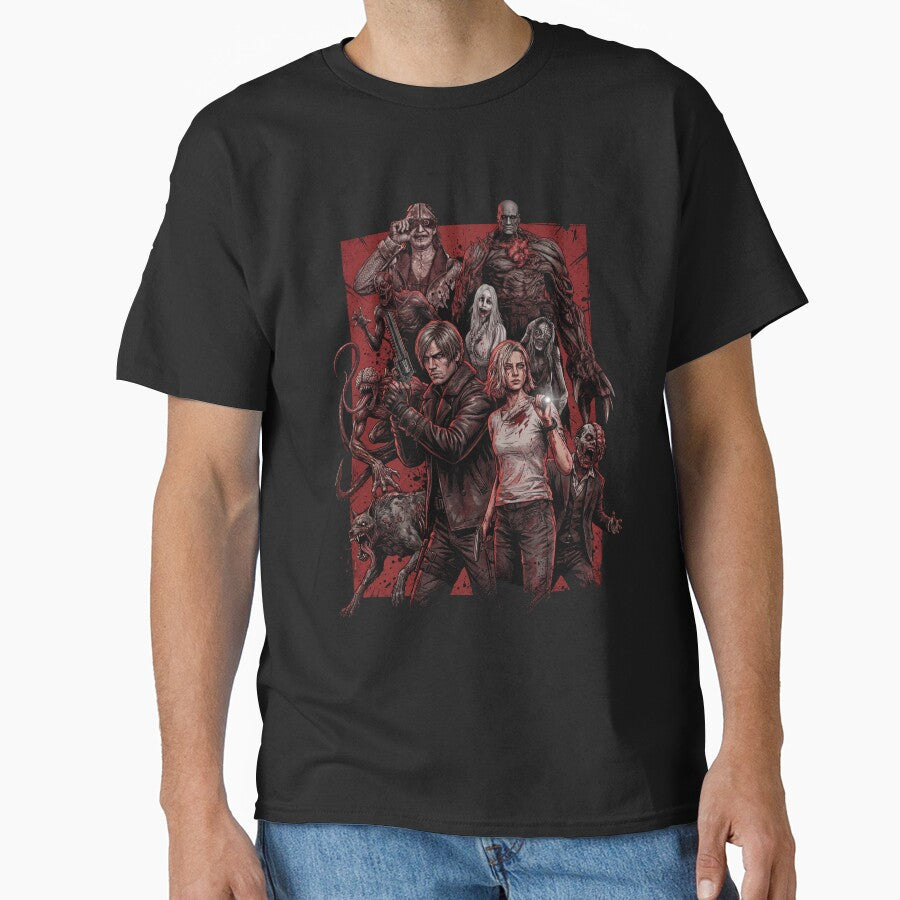 Grace Ashcroft Leon Kennedy Resident Evil Requiem Grunge Enemies Design by Senpaiwaves