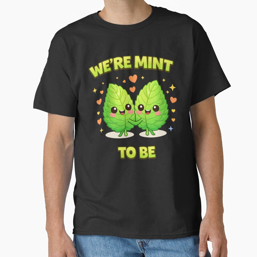 We're Mint To Be Cute Food Pun by Papier Atelier Art