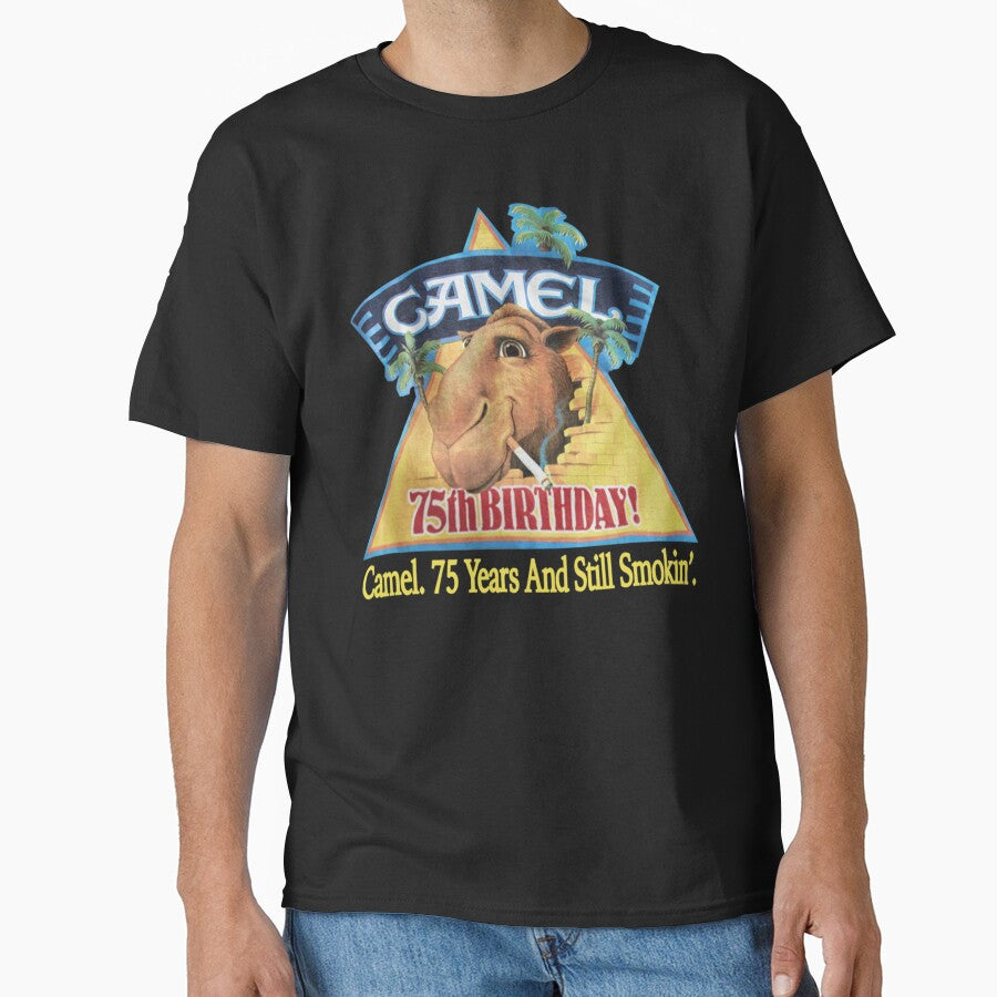 Camel Cigarettes Pocket Gray Deadstock Joe Camel by MuffinTee