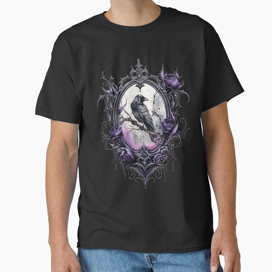 Gothic Raven Dark Design by LittleMagicShop