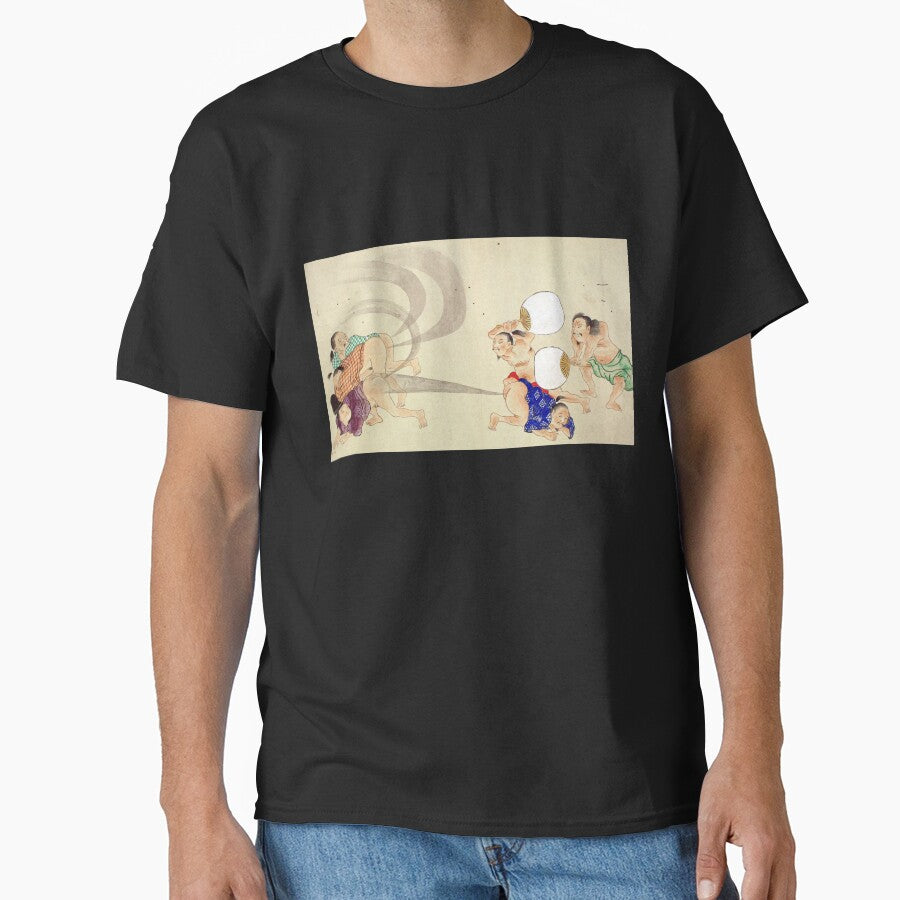 Traditional Japanese Art Fart by ToyoTees